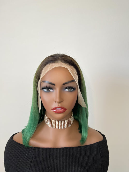 13X4 Transparent Lace Frontal Straight Bob Wig