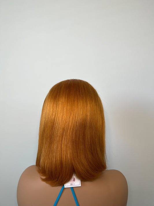 13X4 Transparent Lace Frontal Straight Bob Wig