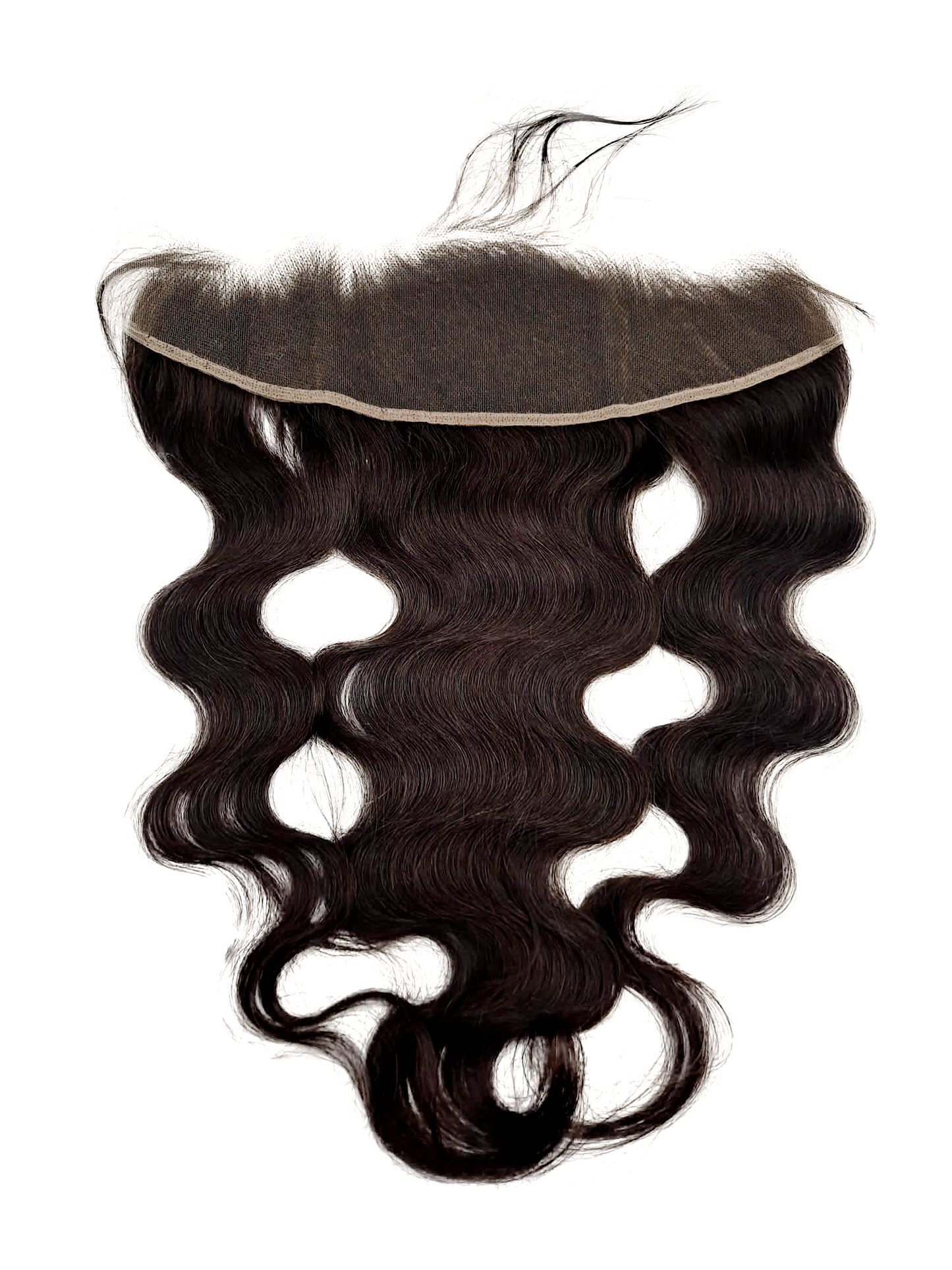 Virgin Brazilian 13X4 Transparent Lace Body Wave Frontal 12A Grade