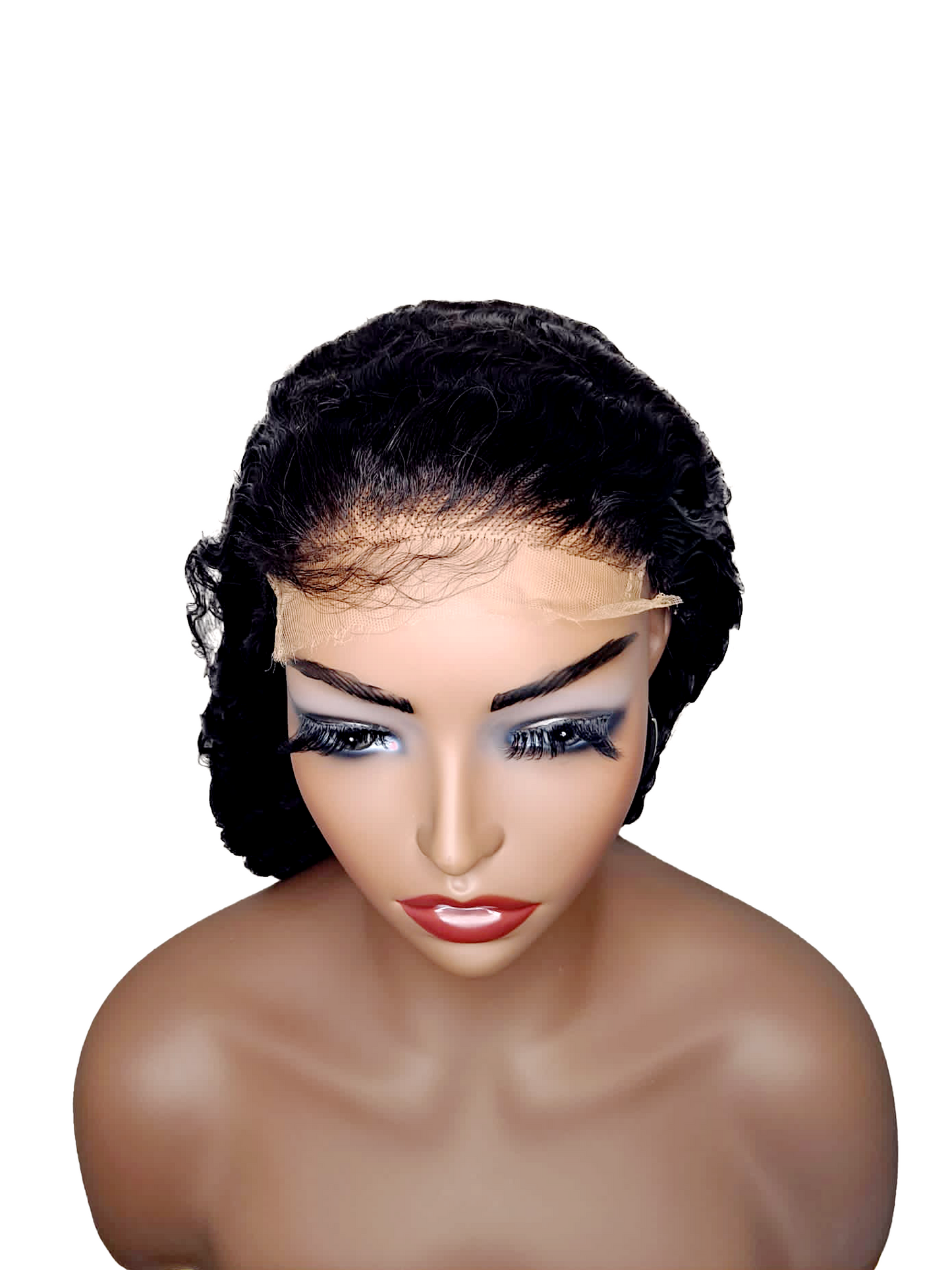 Virgin Brazilian 5X5 HD Lace Wig Deep Wave 250% density