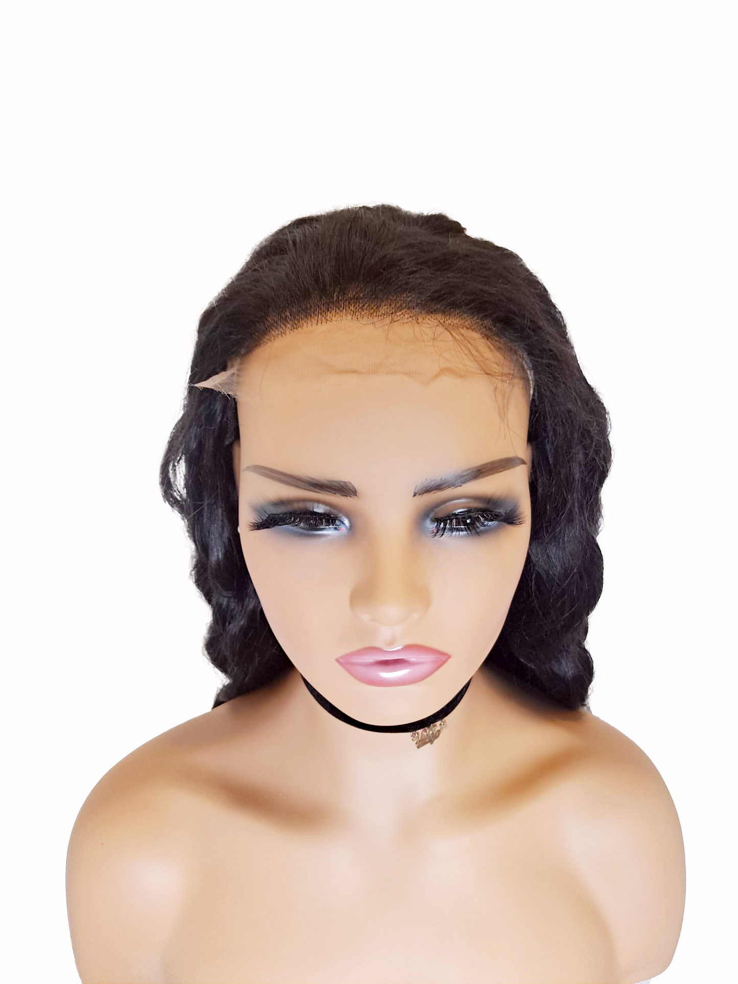 Virgin Brazilian 5X5 HD Body Wave Lace Closure Wig 250% density