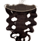 Virgin Brazilian 13X4 Transparent Lace Body Wave  Frontal 12A Grade