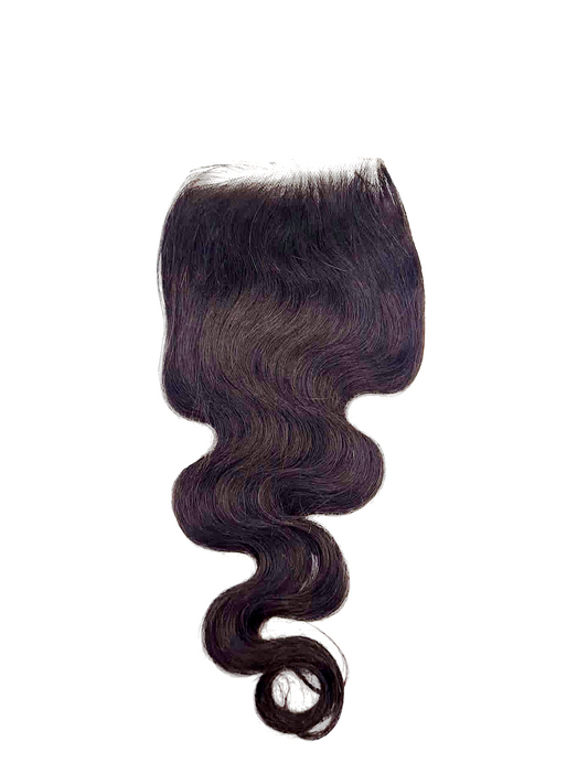 Virgin Brazilian 5X5 HD Lace Body Wave Closure  12 Grade